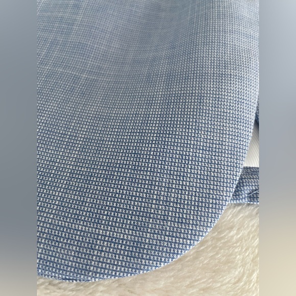 Banana Republic Factory Size 4 Baby Blue Washable Blazer NWT - Picture 7 of 17